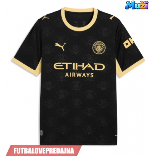 Lacne Muži Futbalové dres Manchester City Erling Haaland #9 2026-27 Krátky Rukáv - Preč